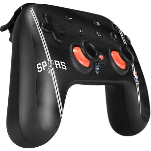NBA San Antonio Spurs Jersey Google Stadia Controller Skin